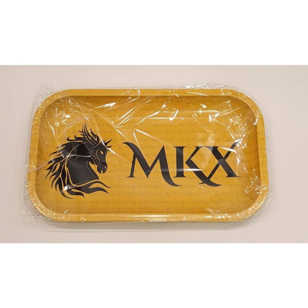 MKX Metal Tray 6x10 Yellow/Black